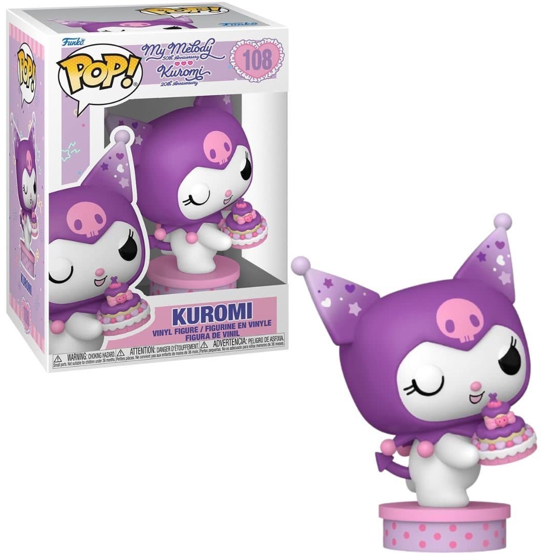 FUNKO POP Sanrio: Hello Kitty S8- Kuromi Present 9 cm - 889698871693