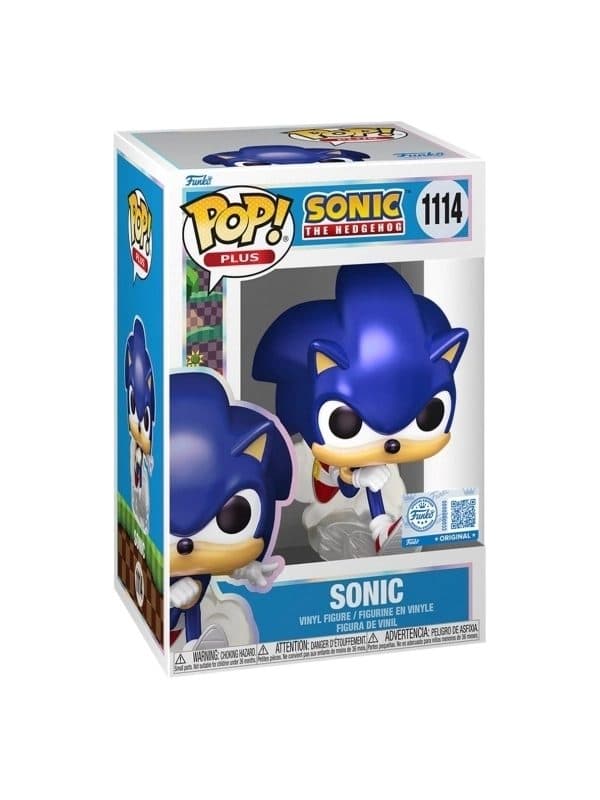 FUNKO POP Plus Sonic - Sonic (Prl) (Exclusive) 9 cm - 889698872287