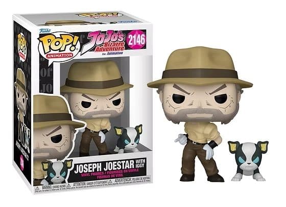 FUNKO POP&Buddy: JoJo's Bizarre Adventure- Joseph & Iggy 9 cm - 889698884617