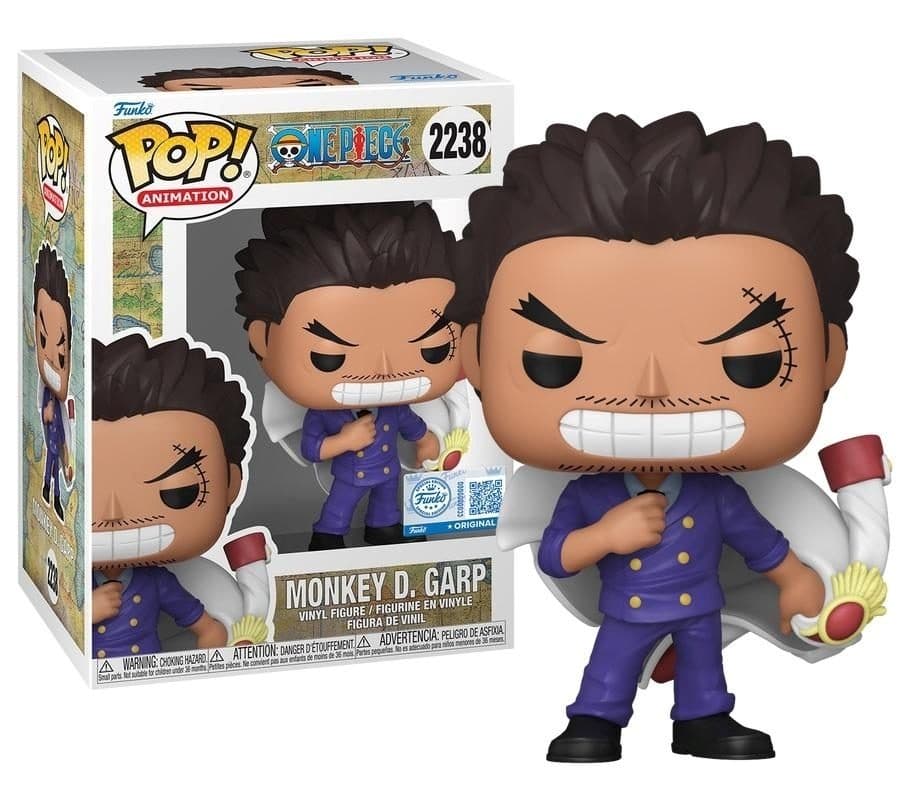 FUNKO POP Animation: One Piece - 2238 Monkey D. Garp (Exclusive) 9cm - 889698885478