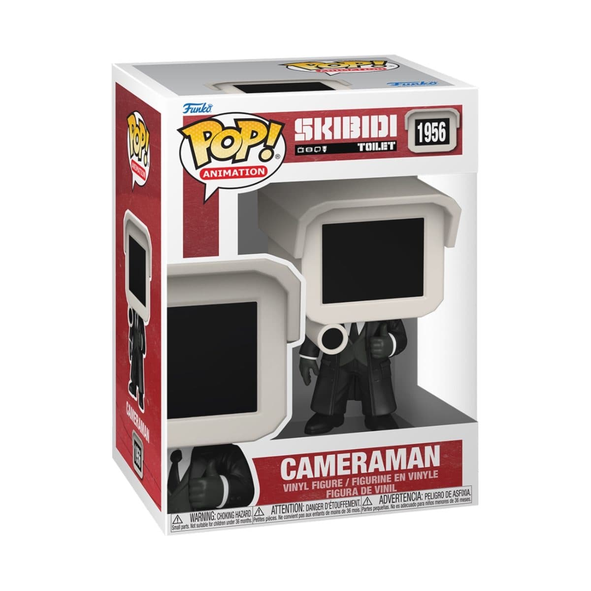 FUNKO POP Vinyl: Skibidi Toilet- Cameraman 9 cm - 889698888356