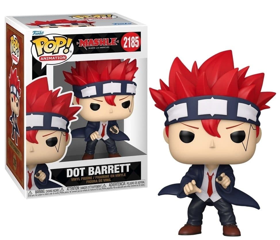 FUNKO POP Animation: Mashle - 2185 Dot Barrett With Chase 9cm - 889698906104