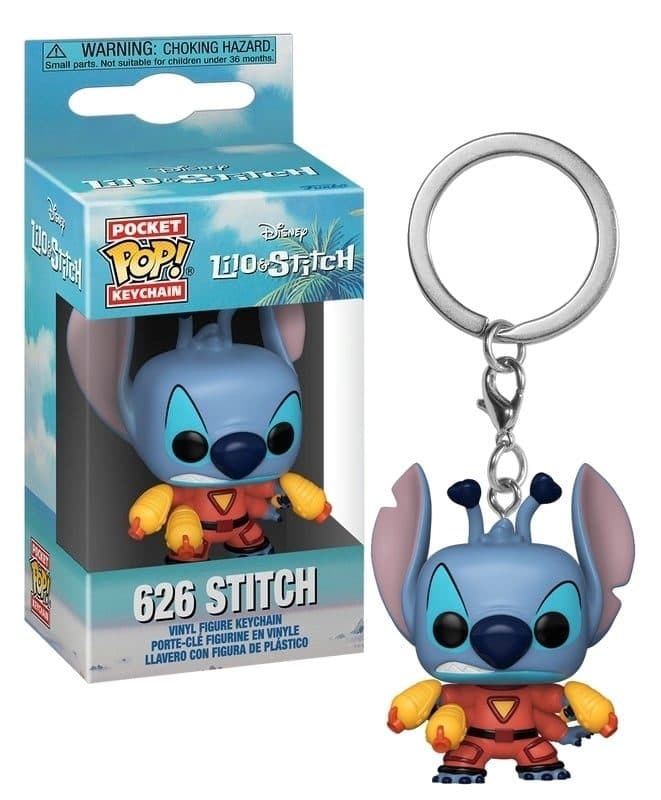 FUNKO POP Keychain Disney: Lilo & Stitch - 626 Stitch - 889698906838