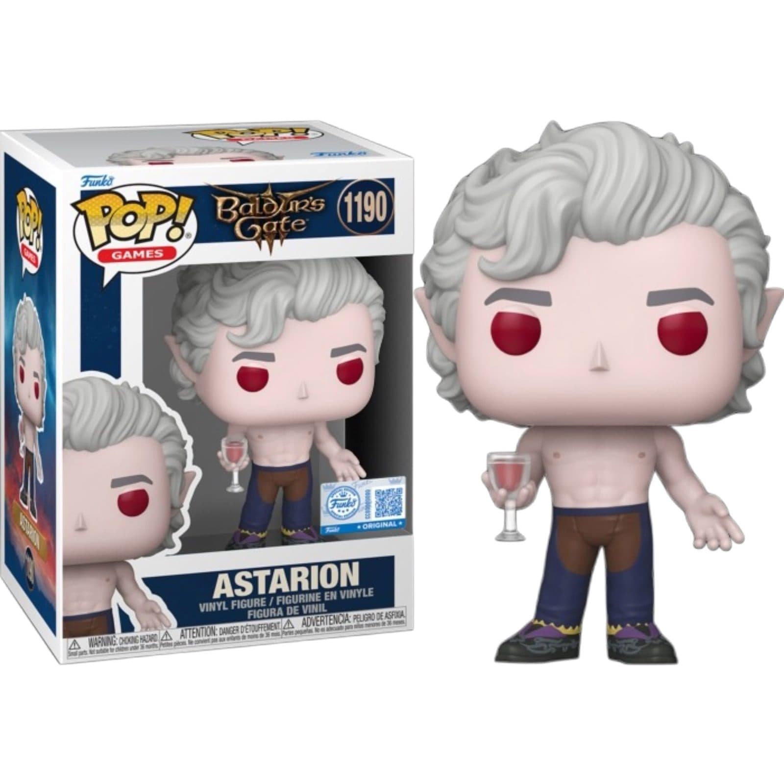 FUNKO POP Games: Baldur's Gate 3 - 1190 Astarion (Exclusive) 9cm - 889698916783