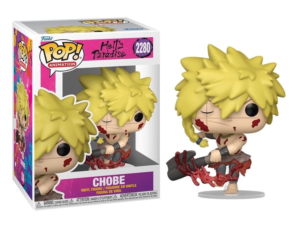 FUNKO POP Animation: Hell's Paradise - 2280 Chobe 9cm - 889698925136