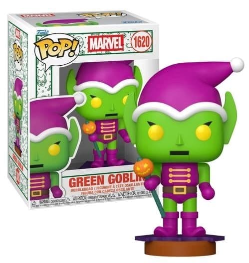 FUNKO POP Marvel: Holiday - 1620 Green Goblin (Nutcracker) 9cm - 889698928892