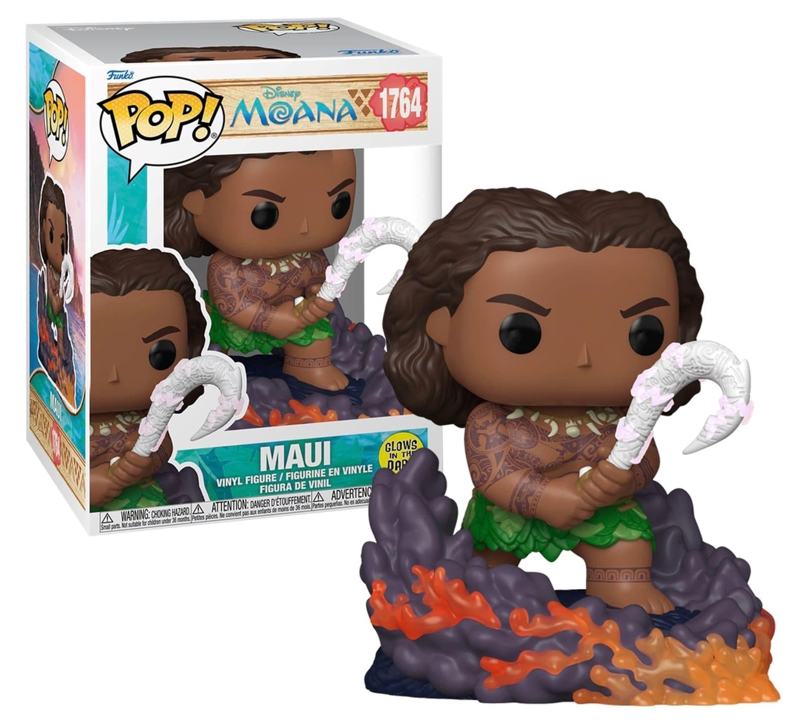 FUNKO POP Premium Disney: Oceania - 1764 Maui (GW) - 889698932042