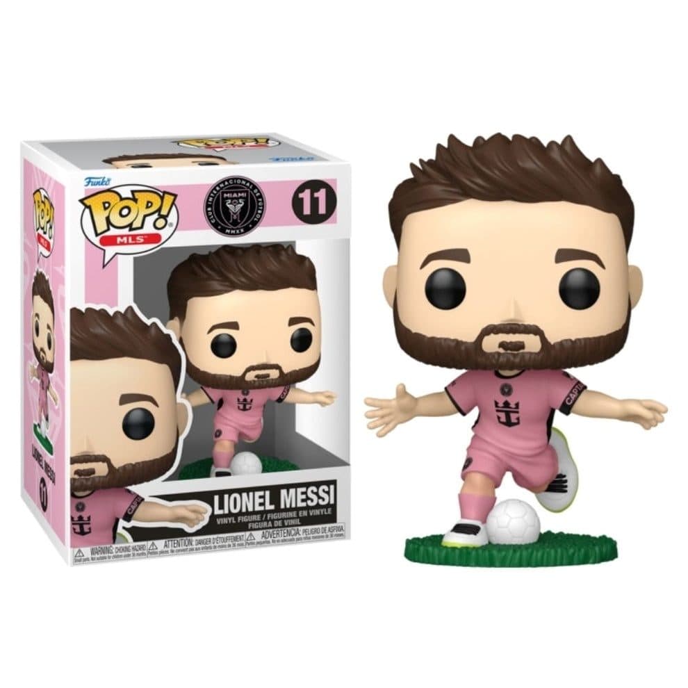 FUNKO POP MLS: Inter Miami - 11 Lionel Messi (Pink Uniform) 9cm - 889698946971
