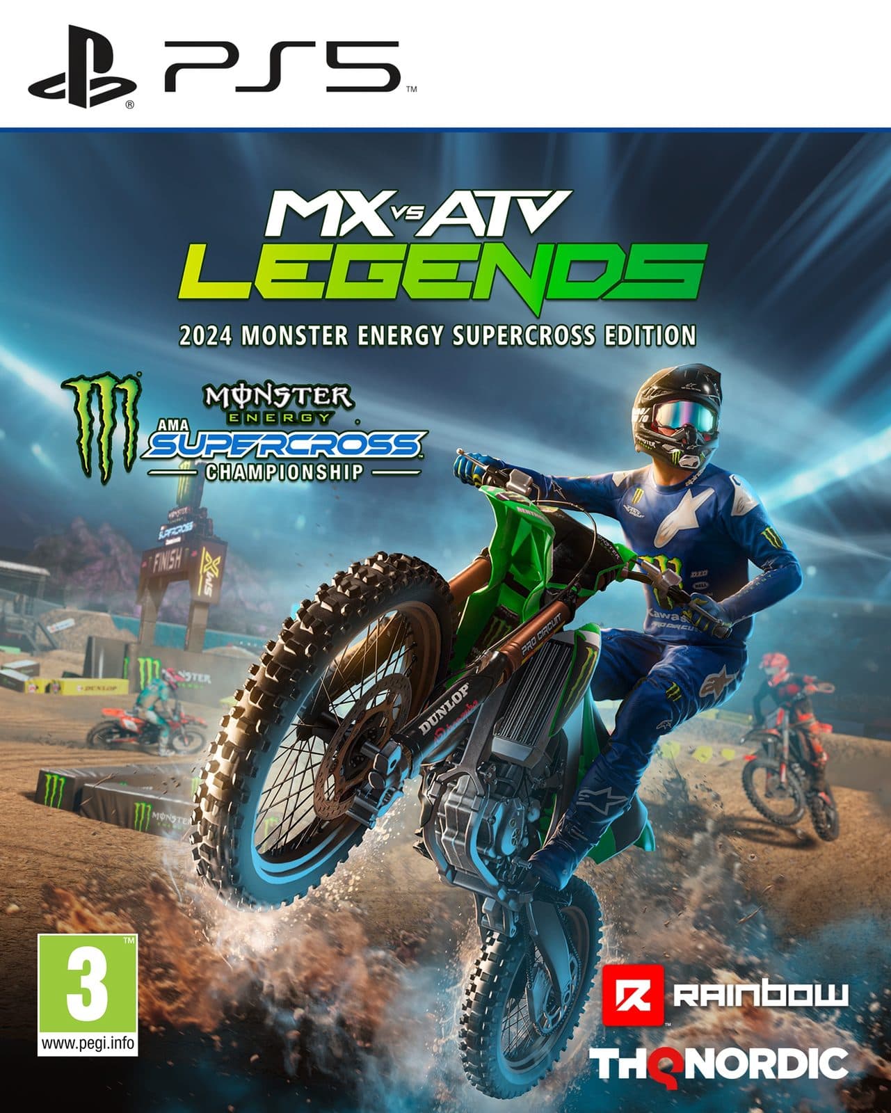 MX vs ATV Legends 2024 Monster Energy Supercross Edition - THQ Nordic 9120131601622
