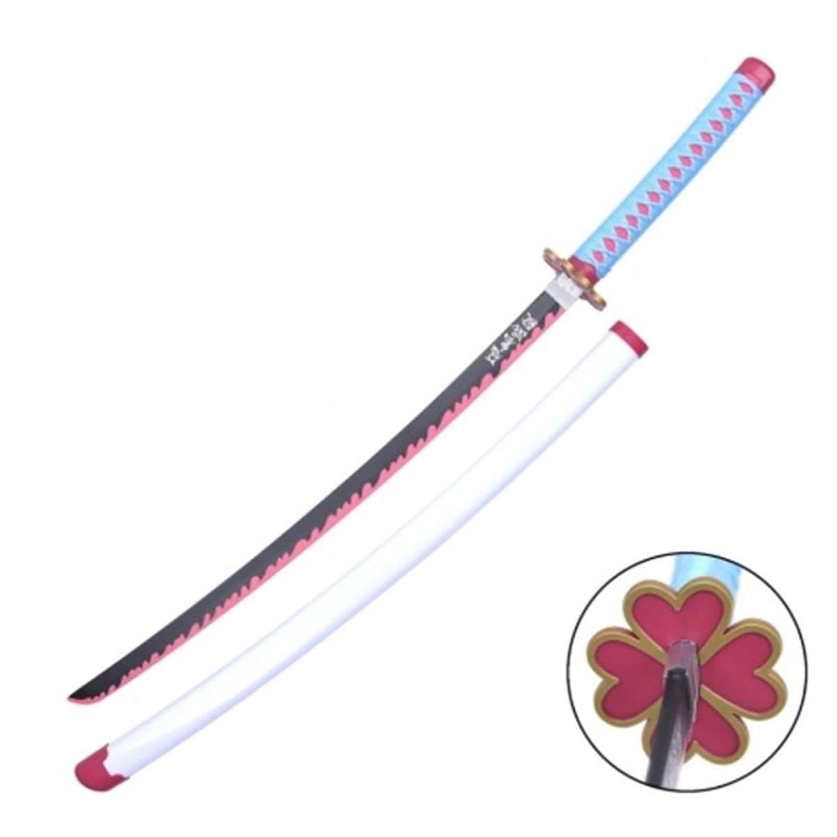 PG-662-WD Katana Fantasy Azzurro E Rosa - Bamboo 103cm