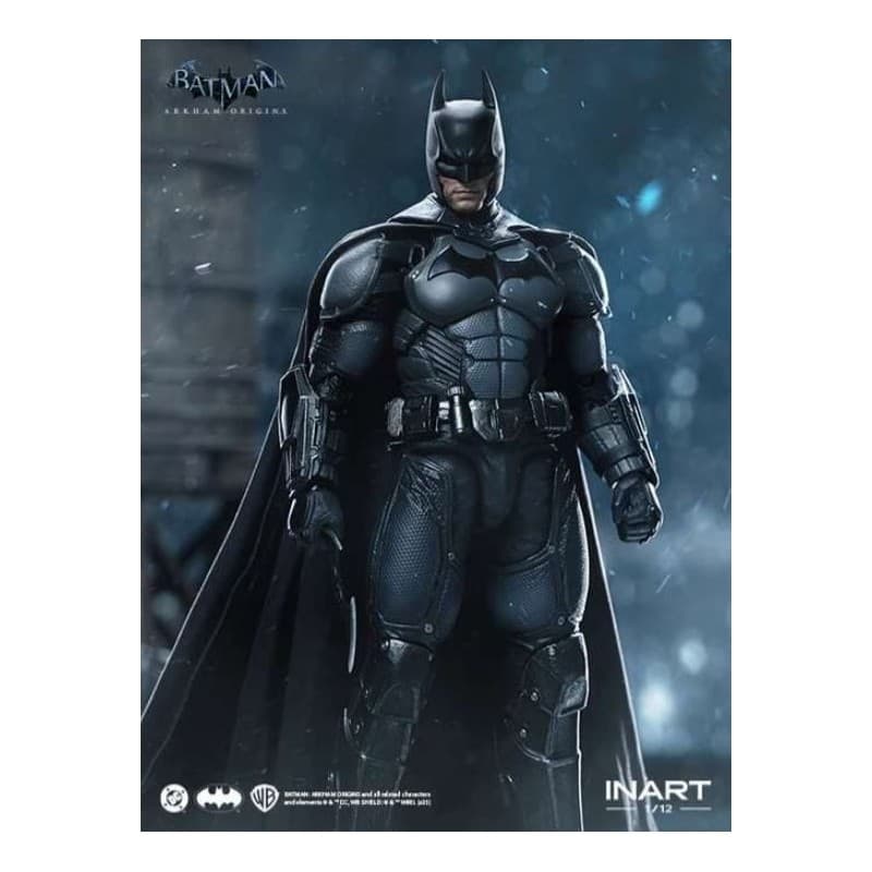 111438 - Batman: arkham origins batman 1/12 action figure - GED