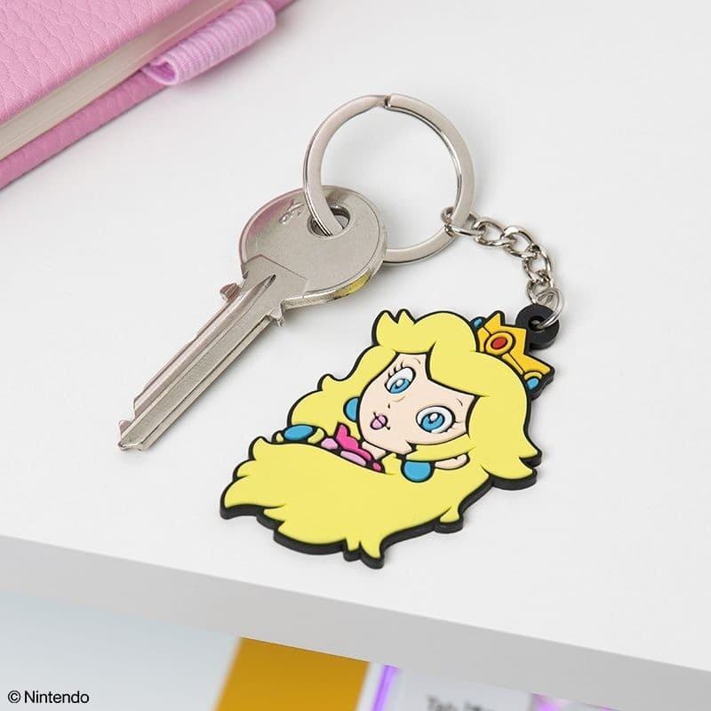 PALADONE Princess Peach PVC Keyring - 5056577784312