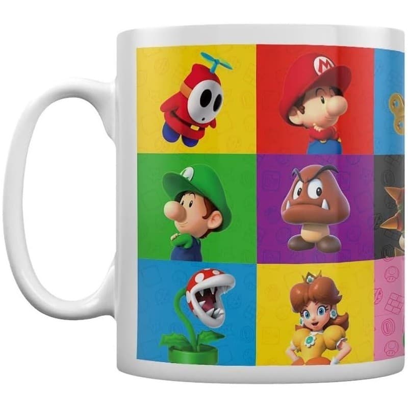 PYRAMID SUPER MARIO (3D FRIENDS & FOES) WHITE POD MUG - 5063457027742