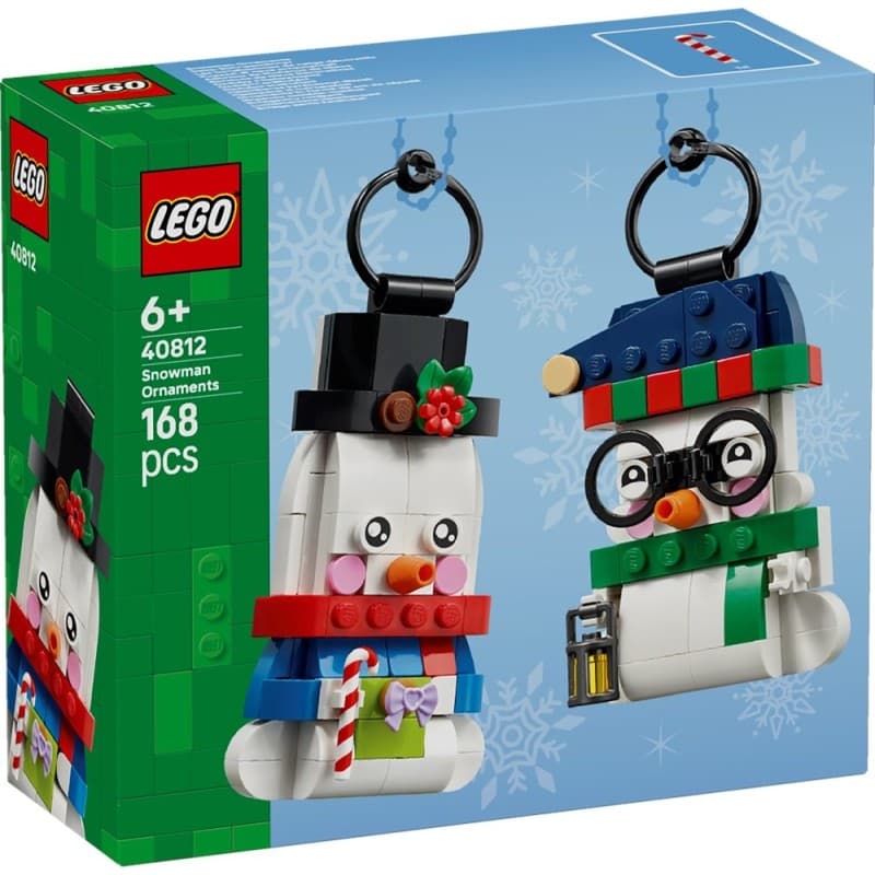 LEGO 40812 SEASONS & OCCASIONS - Pupazzi di neve ornamentali - 5702017831008