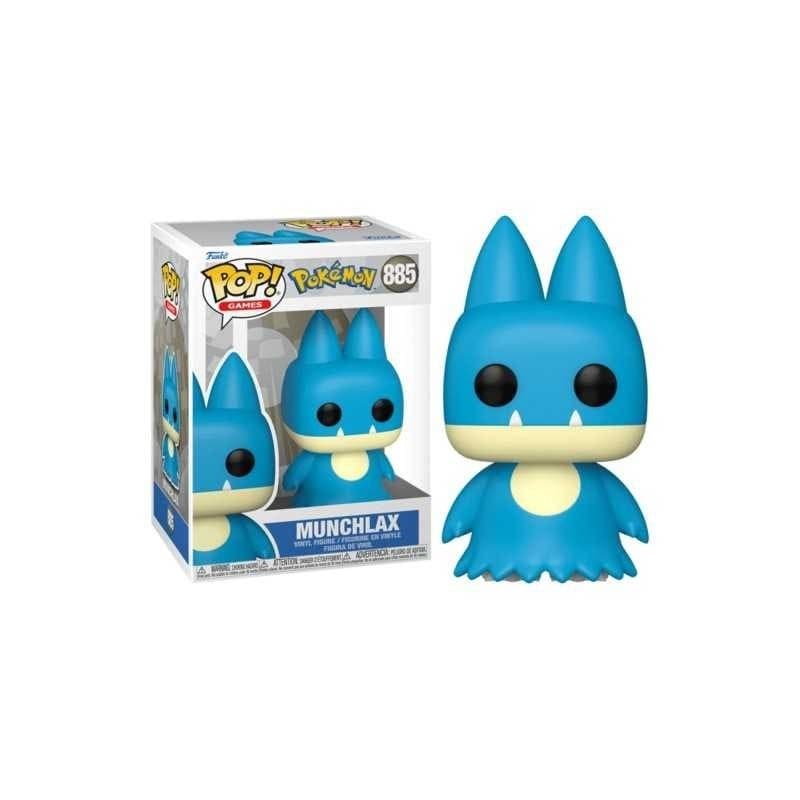 FUNKO POP Pokemon - 885 Munchlax Goinfrex Mampfaxo 9 cm (DAMAGED BOX) - 889698690775D