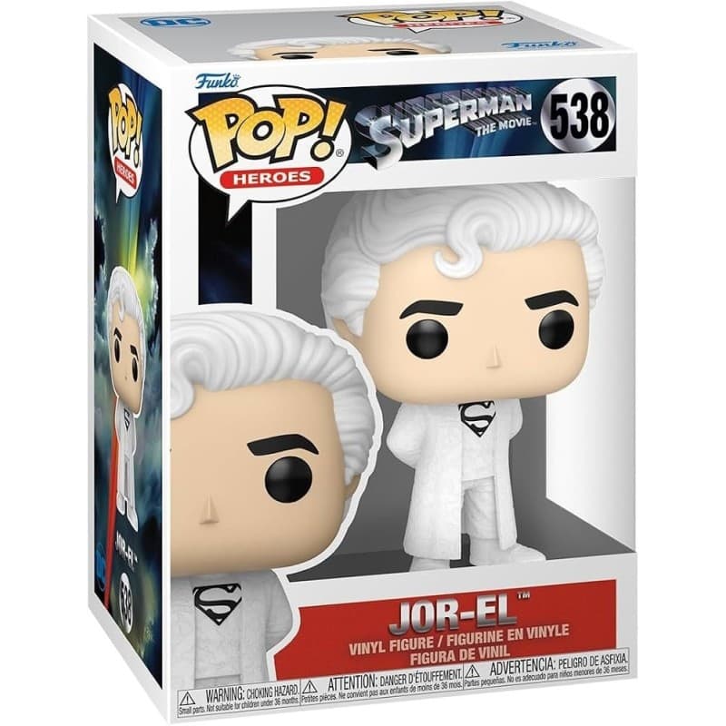 FUNKO POP Movies: Superman(1978)- Jor-EL 9 cm (DAMAGED BOX) - 889698807630D