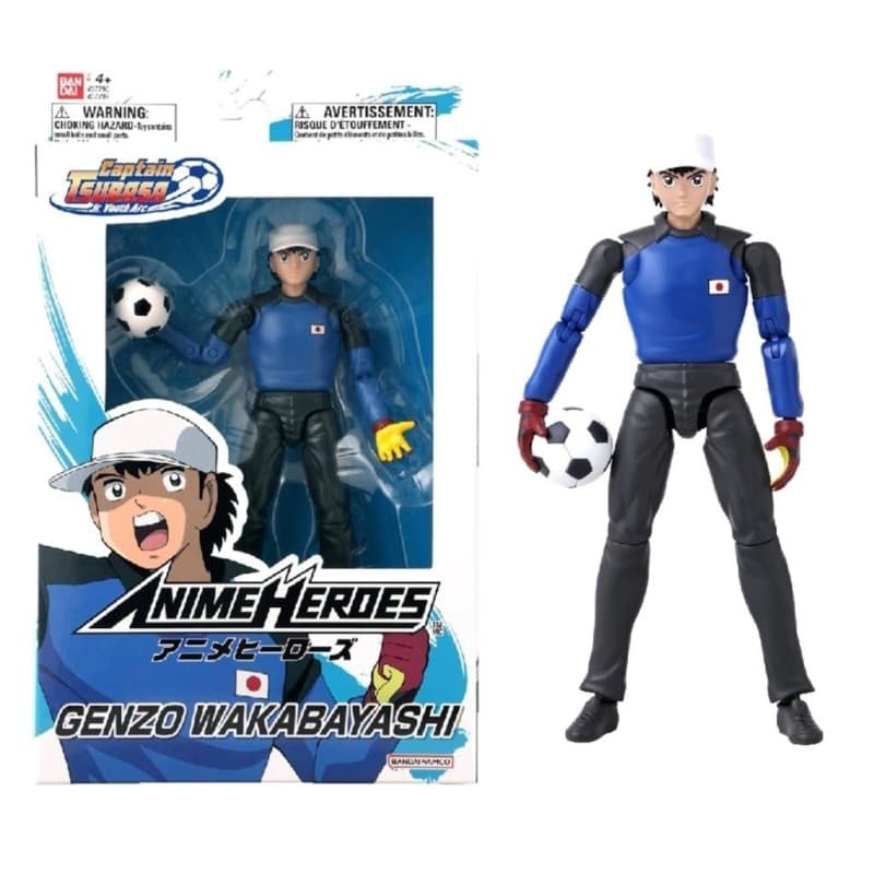 BANDAI RED Captain Tsubasa: Anime Heroes - Genzo Wakabayashi 17cm - 3296580377923