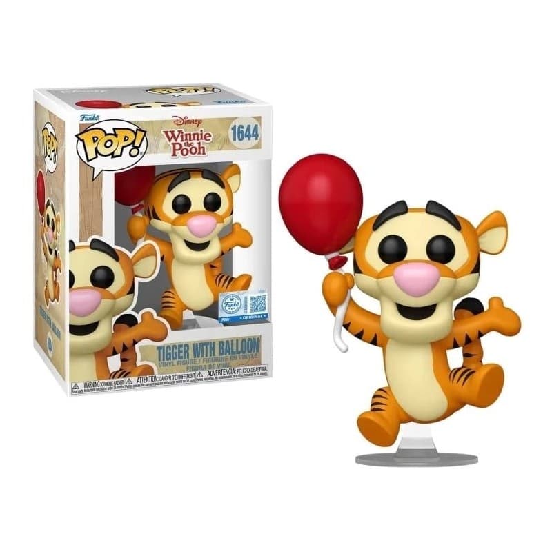 FUNKO POP Disney: Winnie The Pooh - 1644 Tigger With Balloon (Exclusive) 9cm - 889698886574