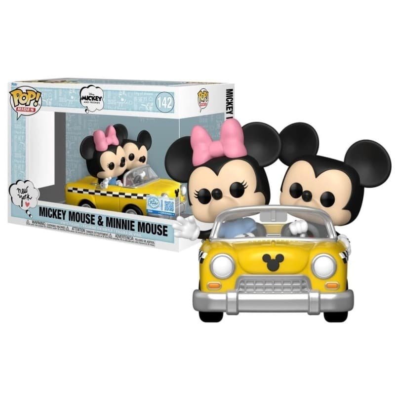 FUNKO POP Rides Super Disney: Mickey And Friends - 142 Mickey Mouse & Minnie Mouse (Exclusive) - 889698919289
