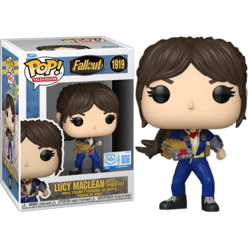 FUNKO POP Television: Fallout - 1919 Lucy Maclean With Power Fist (Exclusive) 9cm - 889698919609