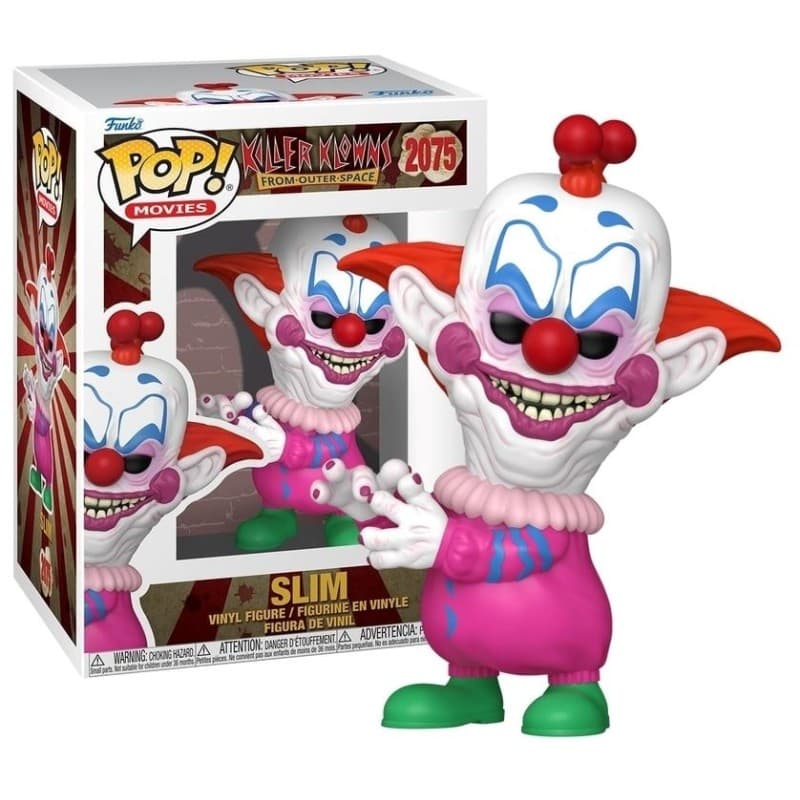 FUNKO POP Movies: Killer Klowns From Outer Space - 2075 Slim 9cm - 889698931502
