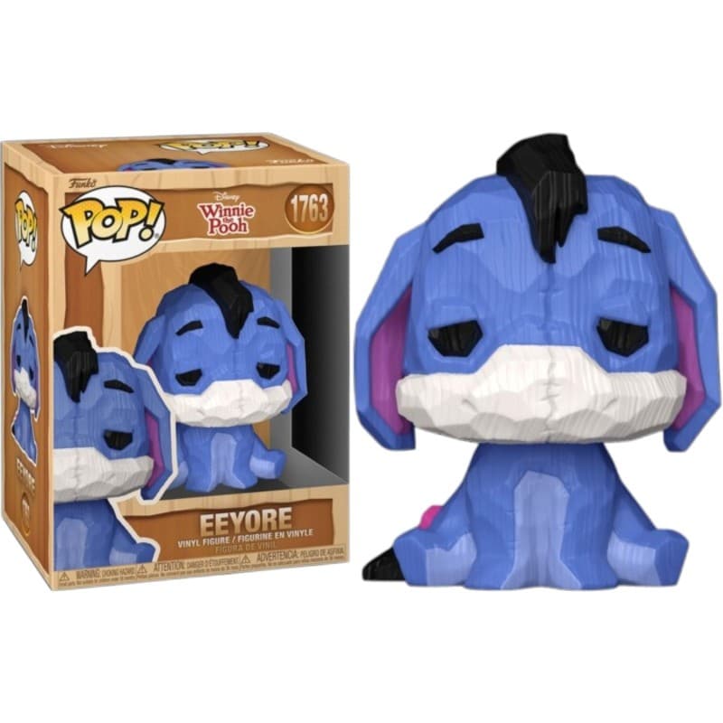 FUNKO POP Disney: Winnie The Pooh - 1763 Eeyore (Whittled) 9cm - 889698932202