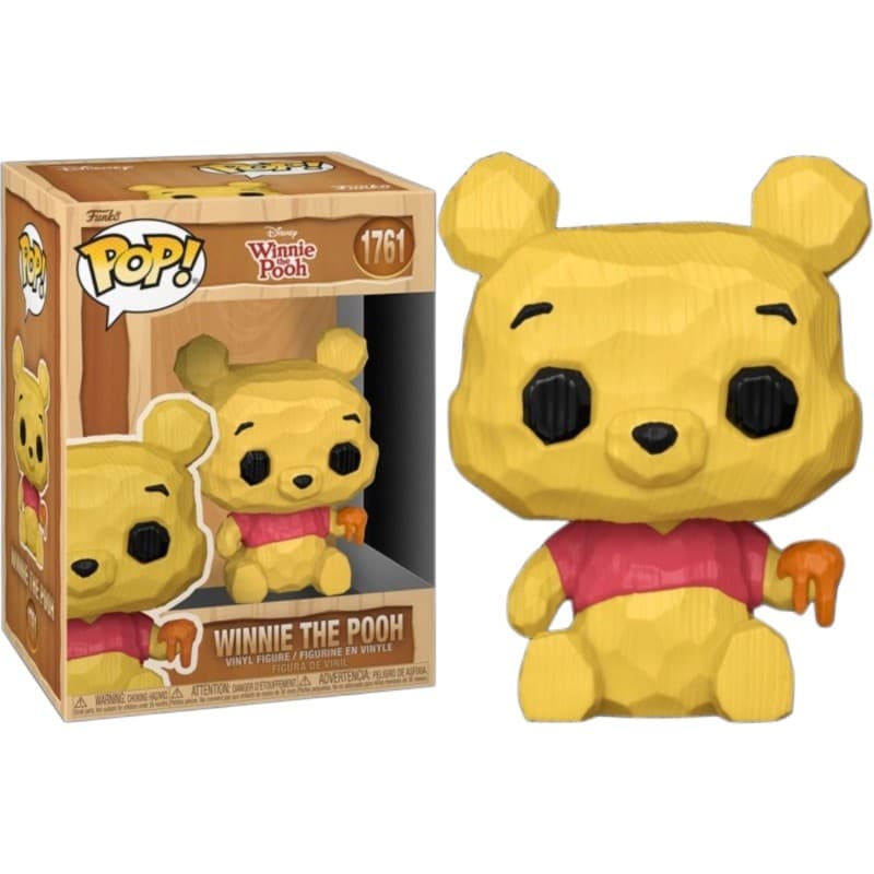 FUNKO POP Disney: Winnie The Pooh - 1761 Winnie The Pooh (Whittled) 9cm - 889698932219