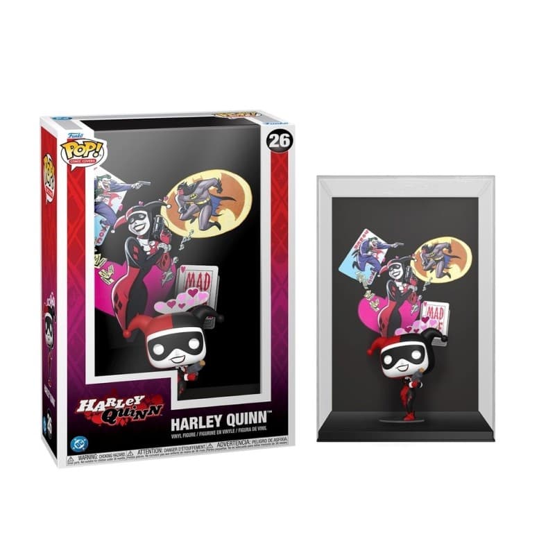 FUNKO POP Comic Covers: Batman Adventure Mad Love - 26 Harley Quinn - 889698933810