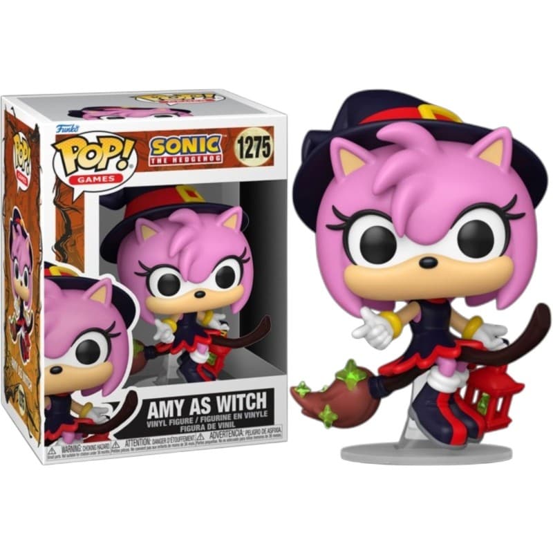 FUNKO POP Games: Sonic The Hedgehog - 1275 Amy As Witch 9cm - 889698935258