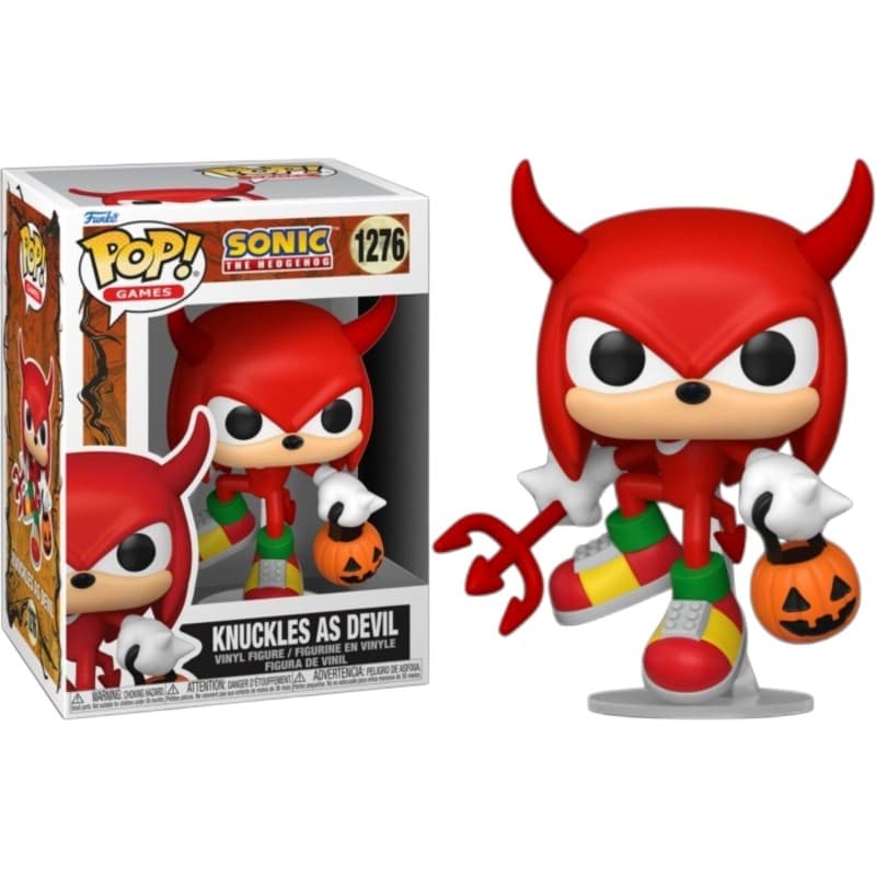 FUNKO POP Games: Sonic The Hedgehog - 1276 Knuckles As Devil 9cm - 889698935265