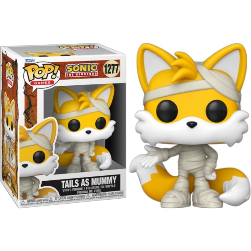 FUNKO POP Games: Sonic The Hedgehog - 1277 Tails As Mummy 9cm - 889698935272