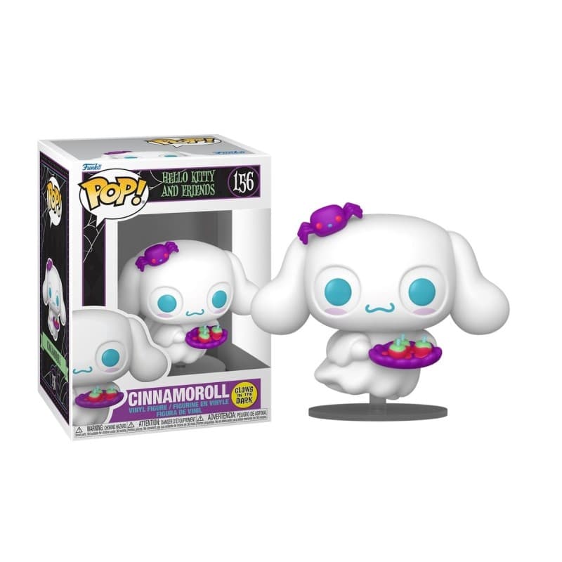 FUNKO POP Sanrio: Hello Kitty And Friends - 156 Cinnamoroll Spooky (Glows In The Dark) 9cm - 889698945752