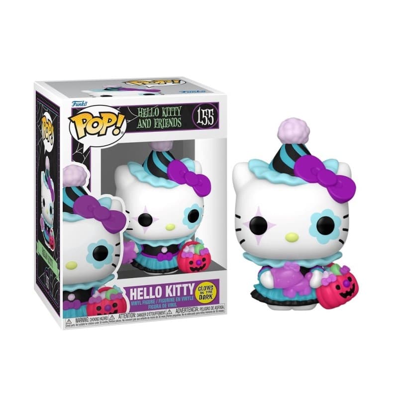 FUNKO POP Sanrio: Hello Kitty - 155 Hello Kitty Spooky (Glows In The Dark) 9cm - 889698945769