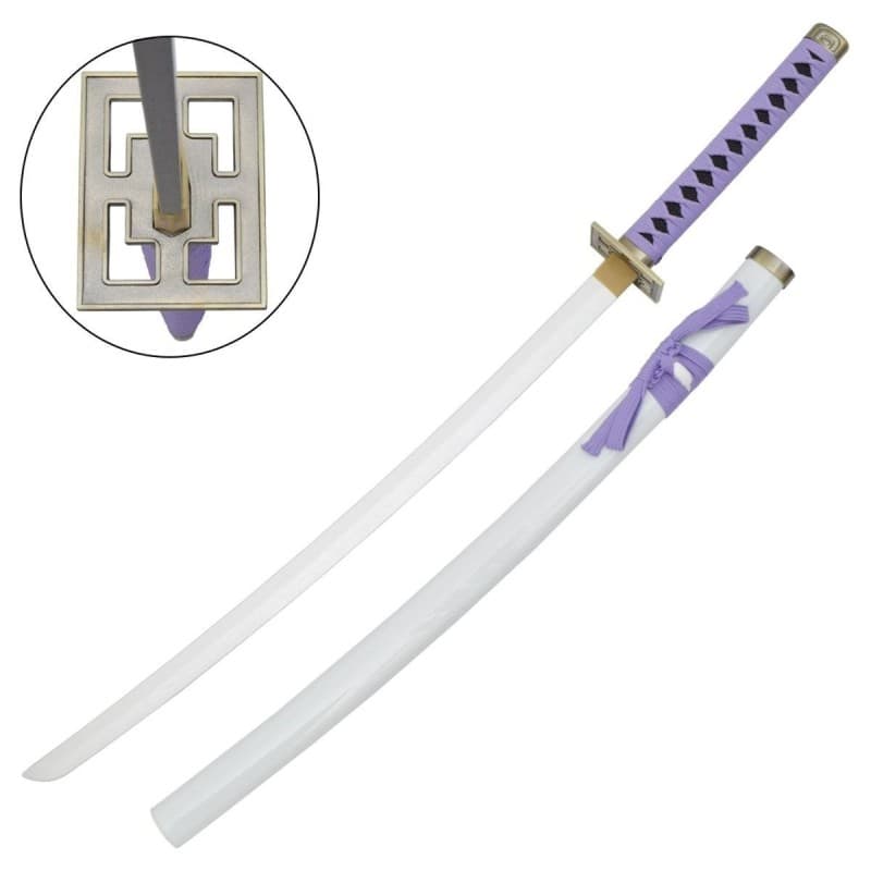 PG519PLWD - Katana BL Fantasy Bianca E Viola - Bamboo 102cm - PG-519-PLWD