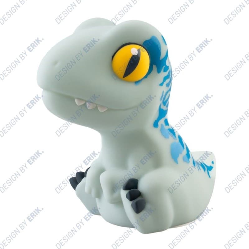 ERIK.LAMPADA SQUISHY JURASSIC PARK BLUE - 8435747826491
