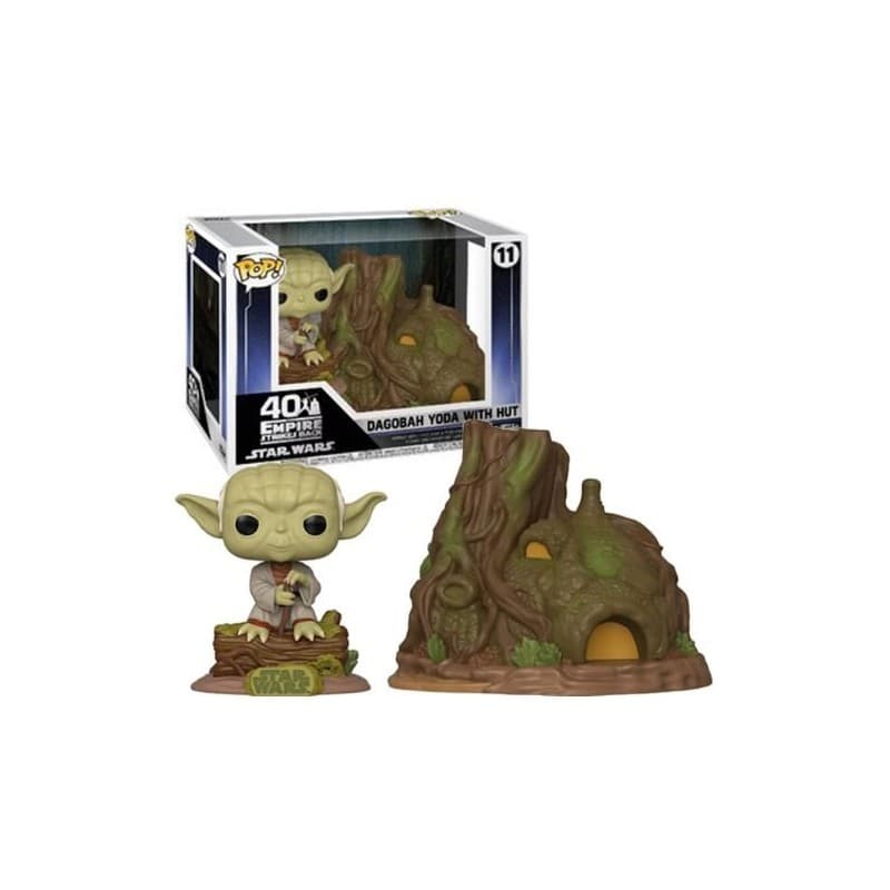 FUNKO POP Star Wars: Town - 11 Yoda's Hut (DAMAGED BOX) - 889698467650D
