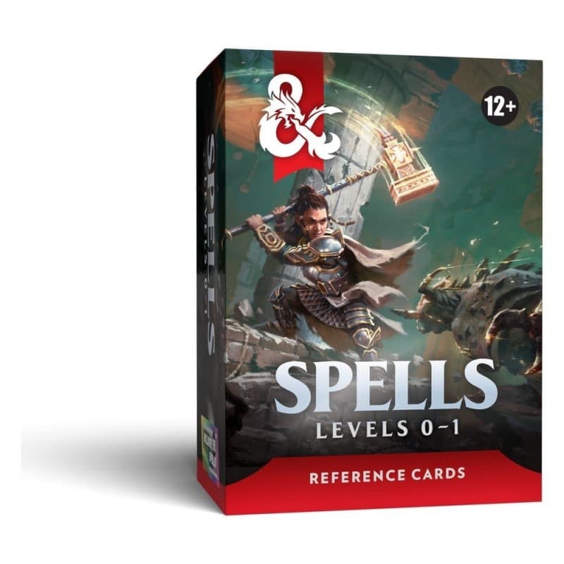 Dungeons & Dragons - Reference Cards: Spells (Levels 0-1) - ENG - Wizards D&D 195166335001