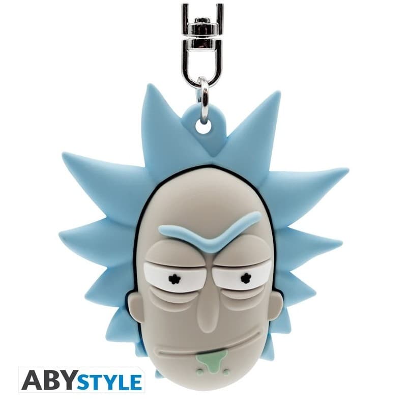 ABYSTYLE RICK AND MORTY - Keychain 3D - Rick Sanchez - 3665361159452