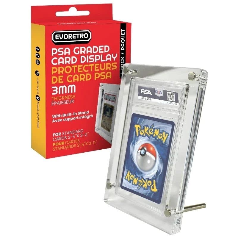 EVORETRO - PSA Graded Card Acrylic Display Protector - 3701492102742