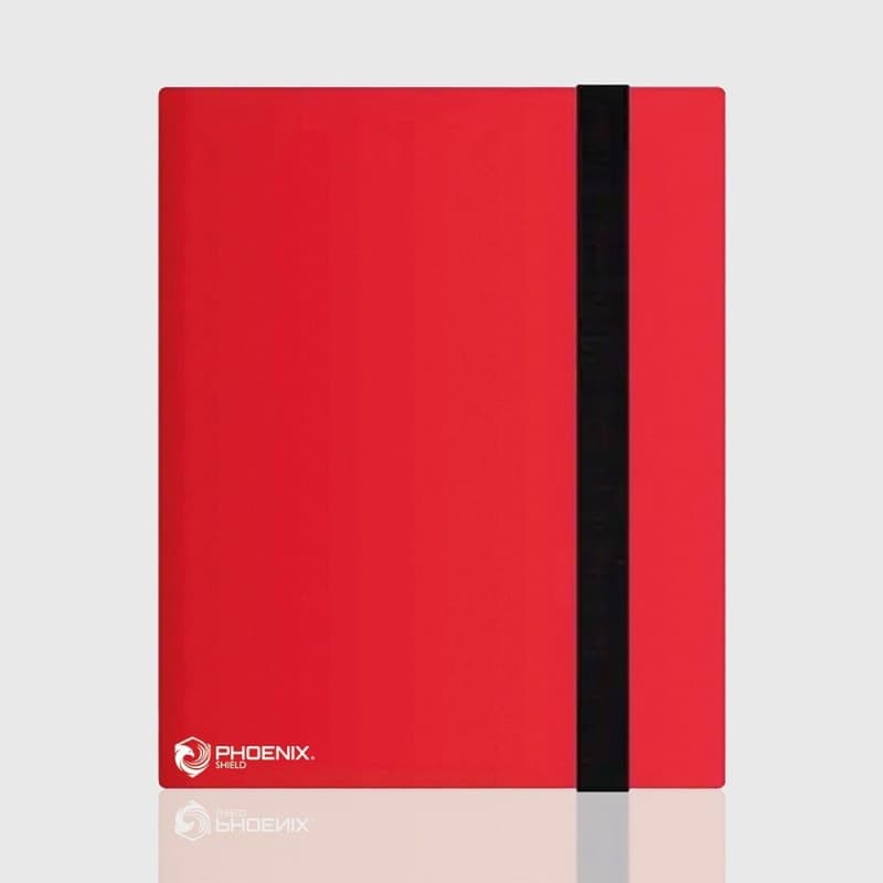 PHOENIX SHIELD Album Basic 9 Cases / 22 Pages Red - 5412128407404