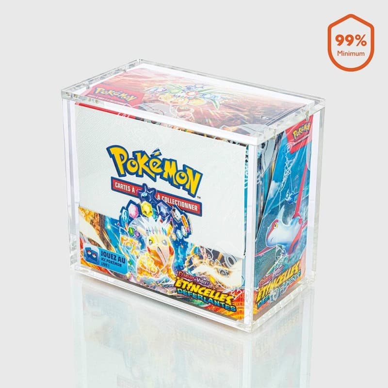 PHOENIX SHIELD Acrylic Case Pokemon Booster Box - 5412128690011