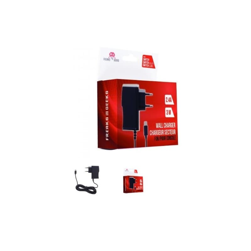 AC adapter for Nintendo Switch, Switch Lite & OLED - Trade Invaders 3760178628716