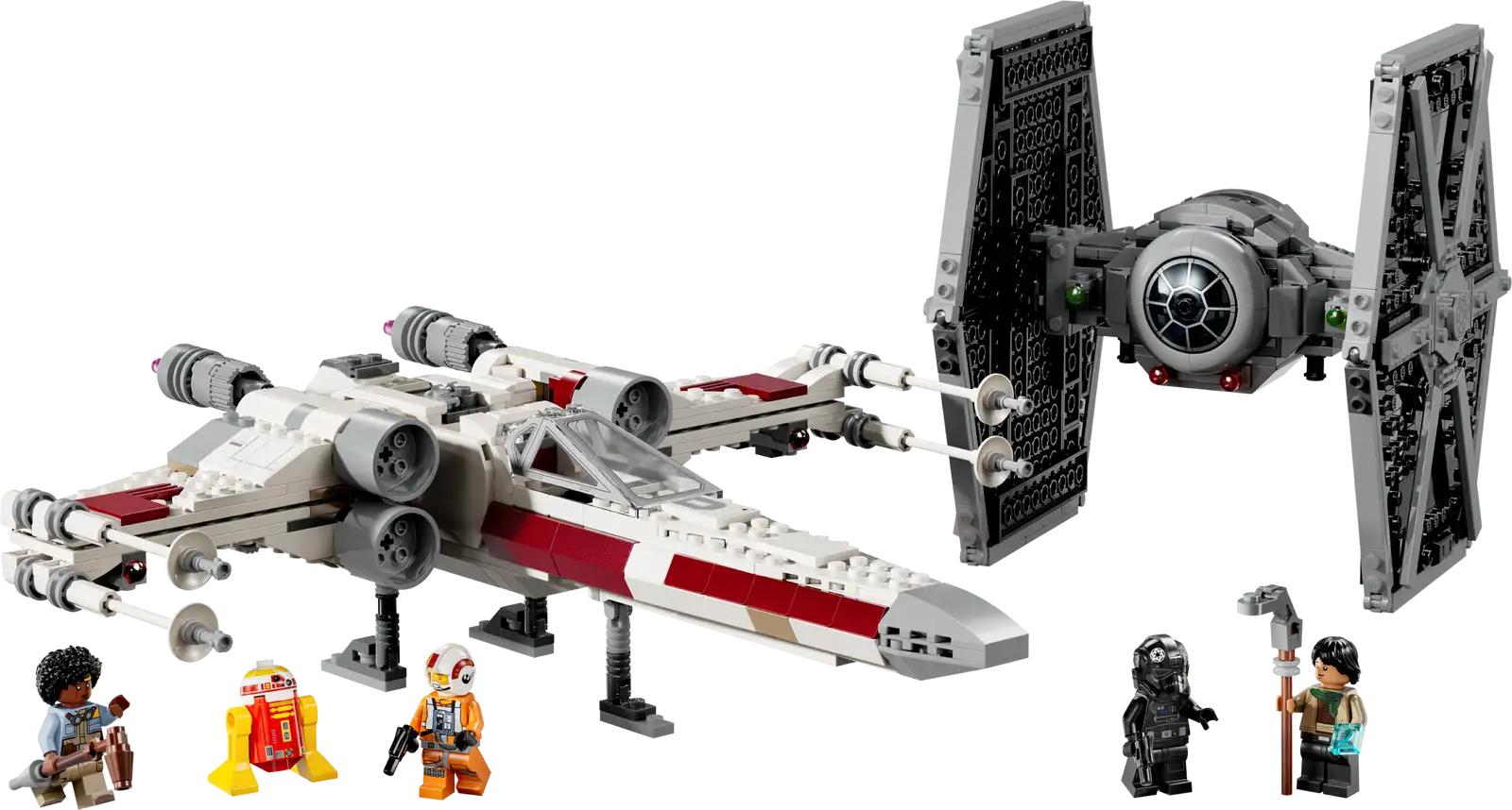 Mash-up TIE Fighter e X-Wing