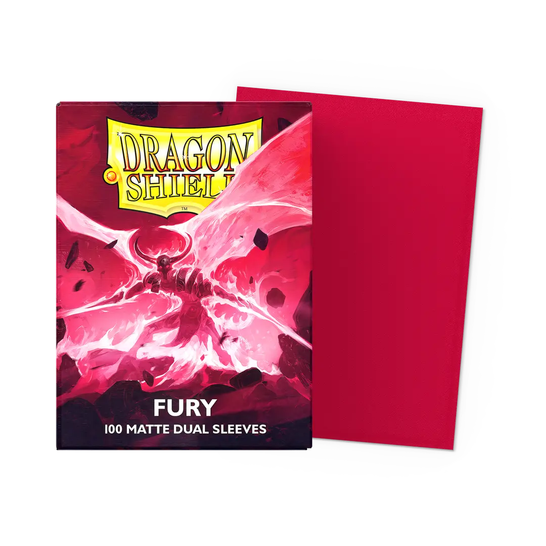 100 Dragon Shield sleeves - FURY 'ALARIC