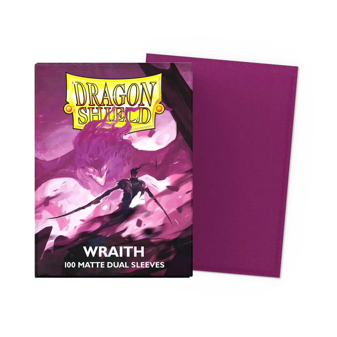 100 Dragon Shield sleeves - WRAITH