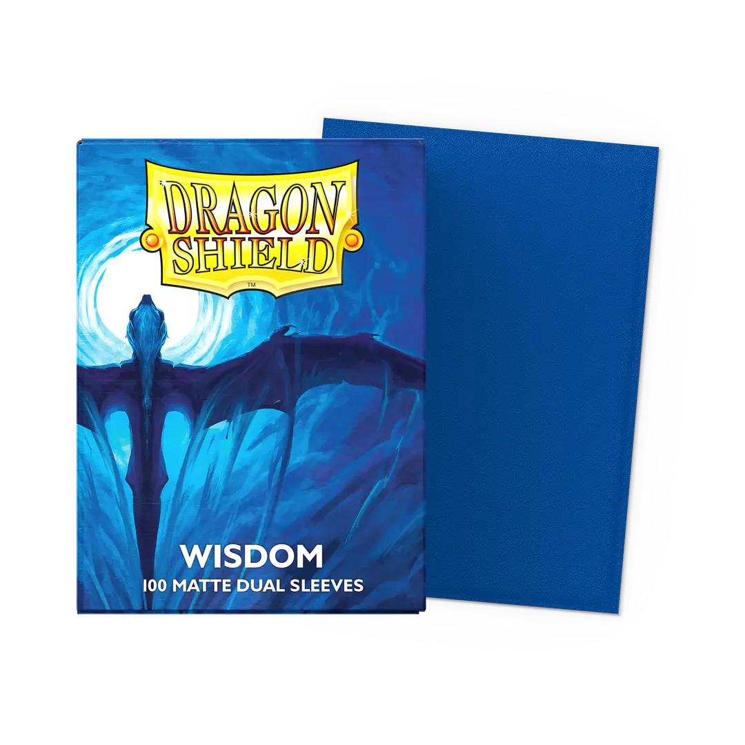 100 Dragon Shield sleeves - WISDOM